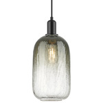Brookhaven Cloche Pendant - Matte Black / Brookhaven Slate