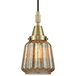 Chatham Pendant - Antique Brass / Mercury