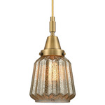 Chatham Pendant - Brushed Brass / Mercury