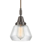 Fulton 447 Pendant - Oil Rubbed Bronze / Clear