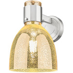 Lawton Bell Wall Sconce - Satin Nickel / Mercury