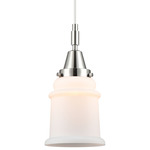 Canton 447 Pendant - Polished Chrome / Matte White