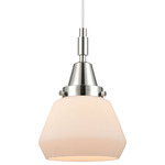 Fulton 447 Pendant - Polished Chrome / Matte White