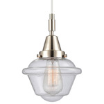 Oxford 447 Pendant - Polished Nickel / Seedy