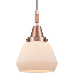 Fulton 447 Pendant - Antique Copper / Matte White