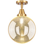 Beacon Mercury Ceiling Light - Satin Gold / Mercury