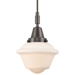 Oxford 447 Pendant - Oil Rubbed Bronze / Matte White