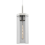 Blakeley Pendant - Satin Nickel / Light Smoke