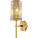 Blakeley Wall Sconce - Brushed Brass / Mercury