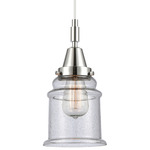 Canton 447 Pendant - Polished Chrome / Seedy