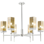 Blakeley Chandelier - Polished Nickel / Mercury Blakeley Chandelier - Polished Nickel / Mercury