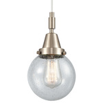 Beacon 447 Cord Pendant - Brushed Satin Nickel / Seedy Beacon 447 Cord Pendant - Brushed Satin Nickel / Seedy