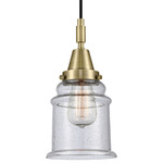 Canton 447 Pendant - Antique Brass / Seedy