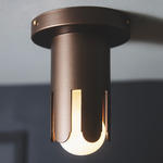 Little Crown Ceiling Light  - Satin Bronze