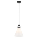 Laria Cone Pendant - Black / Opal
