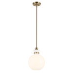 Laria Globe Pendant - Champagne Bronze / Opal