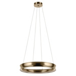 Larousse Chandelier - Champagne Bronze