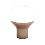 Delux Table Lamp - Pearl Copper / White