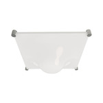 Bolla Ceiling Light - Silver / White