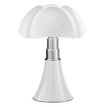 Pipistrello Classic LED Table Lamp - White / White