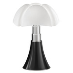 Pipistrello Classic LED Table Lamp - Glossy Black / White