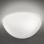 Semisfera Wall / Ceiling Light - White / White