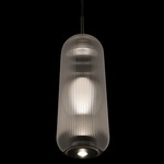 Piero Pendant - Dark Grey / Clear