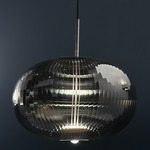 Suleyman Pendant - Dark Grey / Metallic