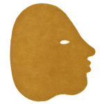 Talk Talk Rug - Mustard