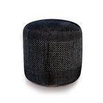 Tres Persian Outdoor Pouf - Black