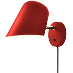 Culver Plug-In Wall Sconce - Crimson Red
