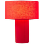 Moonlight Table Lamp - Crimson Red