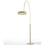 Berlin Outdoor Arched Floor Lamp - Ivory / Ivory