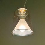 Lanterna Pendant - White / Amber