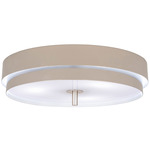 Elliott Ceiling Flush Light - Polished Nickel