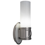 Chase Wall Sconce - Polished Nickel / Cased White