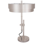 Elliott Adjustable Table Lamp - Polished Nickel