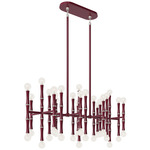 Kane Pendant - Polished Nickel / Sugar Plum