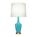 Emma Table Lamp - Egg Blue / Off White