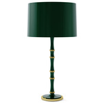 Kane Table Lamp - Modern Brass / Jungle