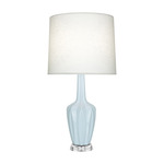 Emma Table Lamp - Baby Blue / Off White