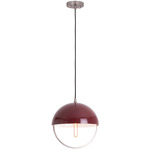 Mavisten Edition Copernica Pendant - Pewter / Oxblood