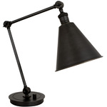 Alloy Table Lamp - Deep Patina Bronze