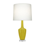 Emma Table Lamp - Citron / Off White