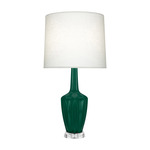 Emma Table Lamp - Jungle / Off White