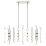 Kane Pendant - Modern Brass / Matte Daisy