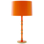 Kane Table Lamp - Modern Brass / Pumpkin