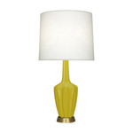 Emma Table Lamp - Citron / Off White