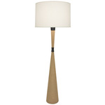 Hatteras Floor Lamp - Deep Patina Bronze / Natural Rope / Fondine