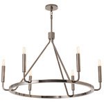 Mavisten Edition Carbonia Chandelier - Black Chrome